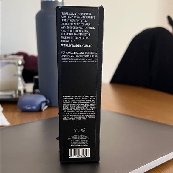 Makeup By Mario SurrealSkin Foundation in Black Packaging - Picture 2 of 3